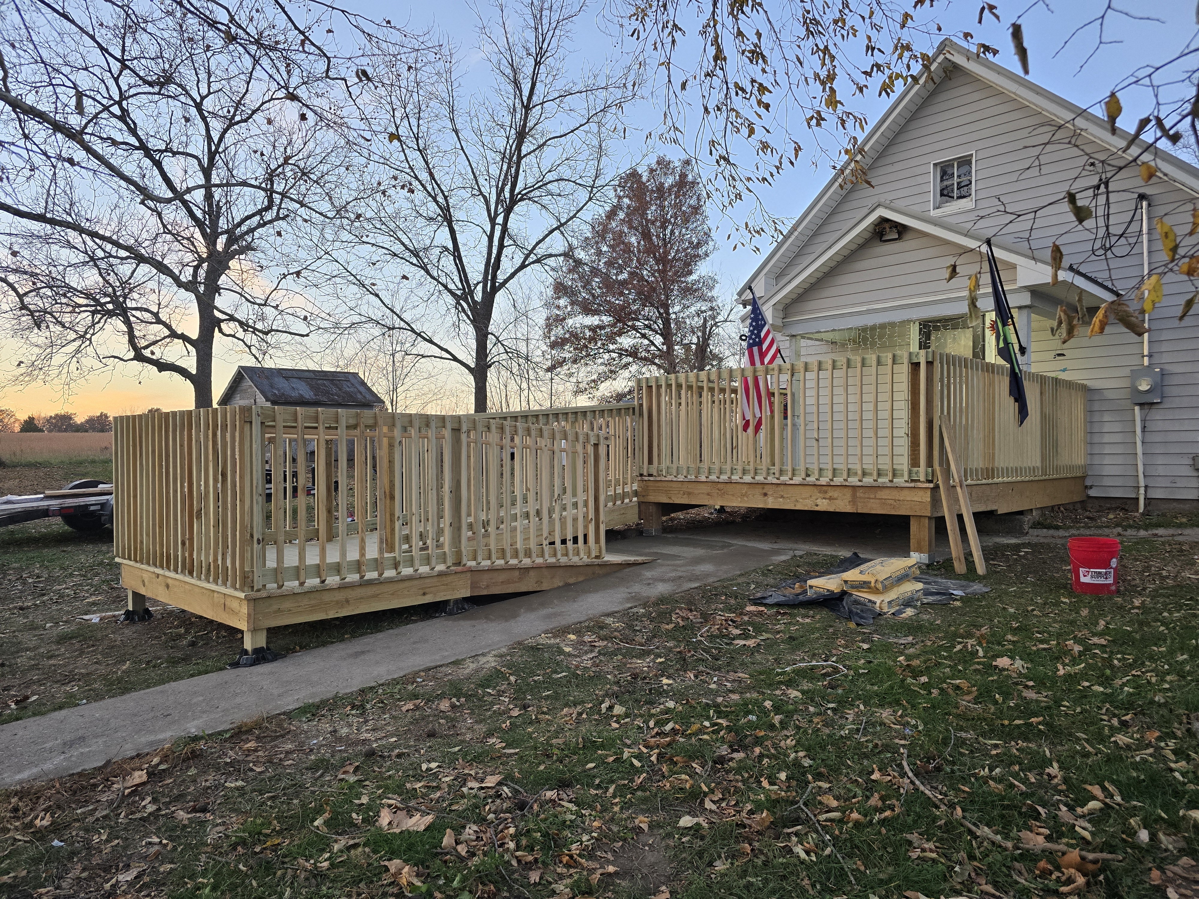 Accessible ramp completed through Solid Value Gives Back