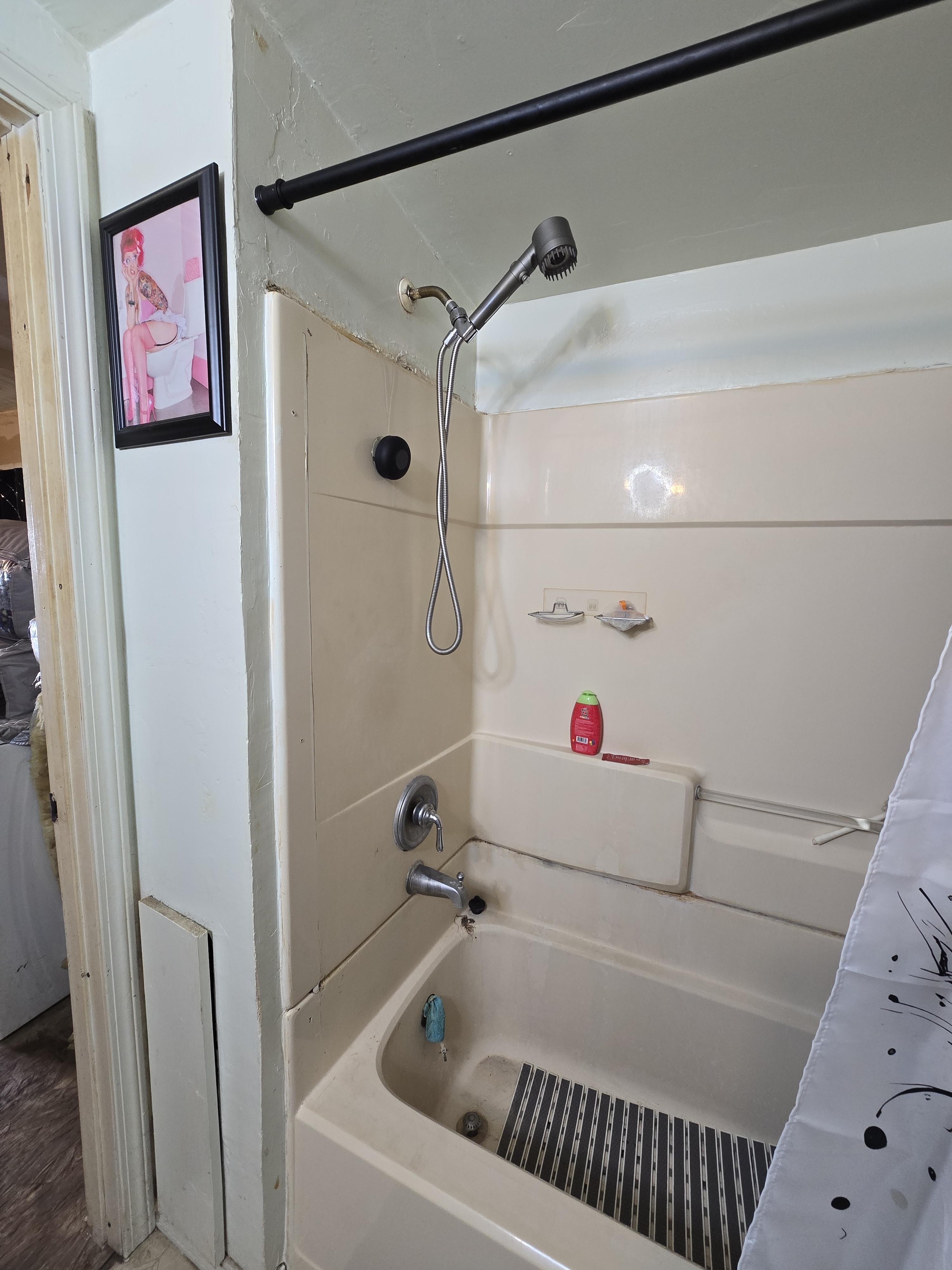 Walk-in shower project completed through Solid Value Gives Back